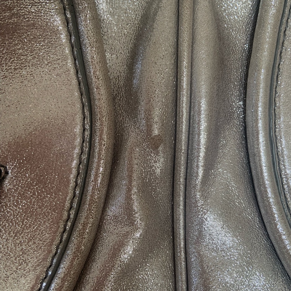 BOSS orange Brand Silver large Tote 👜 bag purse. Travel bag - Picture 5 of 9